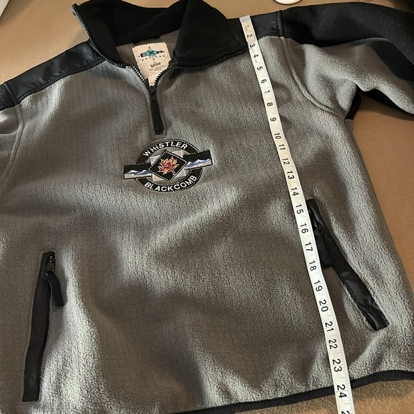 EXP DESIGNS BY LAGO APPAREL WHISTLER BLACKCOMB FLEECE 1/4 ZIP PULLOVER - Size S - Picture 7 of 8